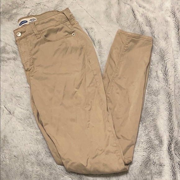 old navy khaki pants skinny